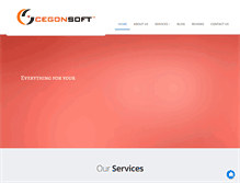 Tablet Screenshot of cegonsoft.co.in